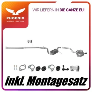 para VW Jetta IV 1.2 TSI 77 kW (a partir de 2011) sistema de escape trasero escalonado tubo - Imagen 1 de 1