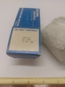 Deltrol Control MPN 20887-82 871 DPDT 24VAC 20A Made IN USA - Picture 1 of 4