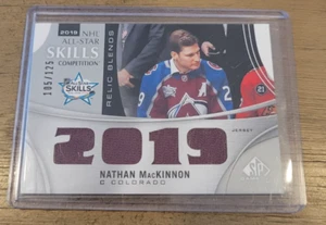 NATHAN MACKINNON 2019-20 SP GAME USED HOCKEY NHL ALLSTAR SKILLS JERSEY RELIC/125 - Picture 1 of 2