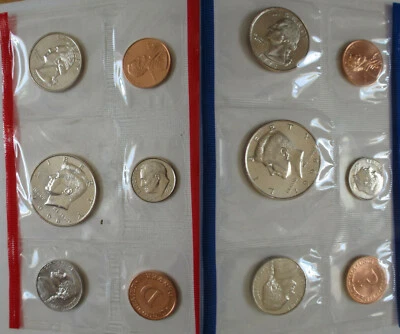 1998 United States Philadelphia & Denver PL Mint Sets (12 Coins UNC.)RJ - Image 1 of 4