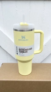 Stanley Yellow Pomelo 40oz Quencher H2.0 Tumbler Brand New UNRELEASED SHIP ASAP - Picture 1 of 3