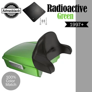 RADIOACTIVE GREEN Rushmore Chopped Tour Pack Envolvente Para 97+ Harley/Softail - Imagen 1 de 12