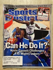 SPORTS ILLUSTRATED Kevin Garnett, Karl Malone - May 31, 2004 - Picture 1 of 1