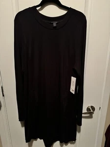 NEW Athleta Women’s Balance Dress Black Pockets Pullover Size L NWT - Bild 1 von 5