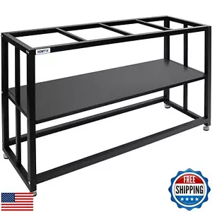 HONYTA Fish Tank Stand Heavy Duty Metal Aquarium Stand 55 Gallon Tank Stand 6 - Picture 1 of 5