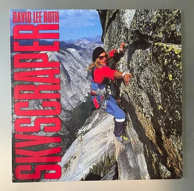 David Lee Roth Skyscraper PROMO Vinyl LP 1988 Original Album Warner 925 671-1 - Image 1 of 4