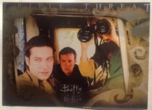 Buffy The Vampire Slayer Big Bads Triple Threat Box Loader BL-3 Card MINT - Picture 1 of 2