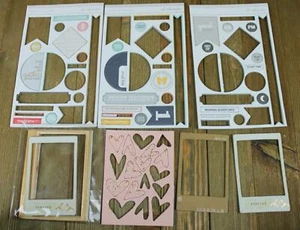 Lot of Scrapbook Ali Edwards Journal Scrapbook Supplies Chipboard - Picture 1 of 3
