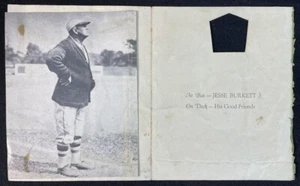 1946 Jesse Burkett Baseball Ceremonial Program Hall of Fame Thanking Friends - Picture 1 of 4