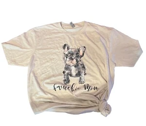 Frenchie Mom Lover Owner French Bulldog Mother Mommy Mama Gift Unisex T-Shirt - Picture 1 of 7