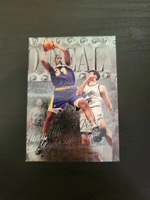 Shaquille O’Neal Shaq 1998-99 Metal Universe #25 Los Angeles Lakers Kobe MVP - Image 1 of 2
