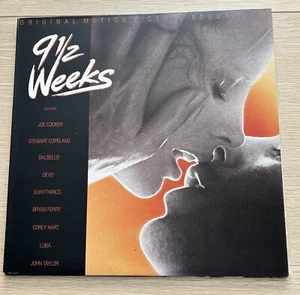 9 1/2 WEEKS  SOUNDTRACK OST LP DEVO JOE COCKER EURYTHMICS VINYL RECORD - Picture 1 of 2