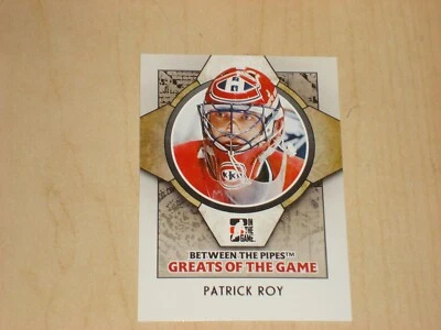 2008-09 In The Game - Between the Pipes Patrick Roy Greats of the Game #88 - Image 1 of 2