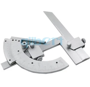 Carbon Steel 0-320 Degree Vernier Universal Bevel Protractor Measure Instrument - Picture 1 of 4