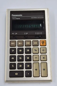 Vintage Panasonic JE-170U Electronic Calculator Works 10 Digit - Bild 1 von 12