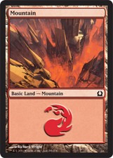 Mountain (268) - Foil ~ Lightly Played Return to Ravnica MTG Magic UltimateMTG L