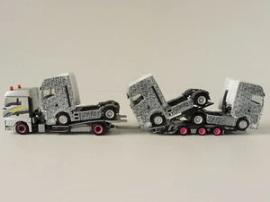 Man Tgx Xlx 1/87 H0 Herpa 311984 Truck Transporter 3x Tgx Tractor Transordizia - Picture 1 of 12