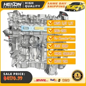 Long Block Engine Assembly For 02-16 Benz A220L C260 CLA M264 M264915 2.0T 1.5T - Picture 1 of 6