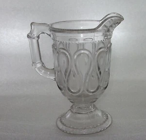 EAPG 1892 US Glas #15010 Band Süßigkeiten Milchkännchen - Bild 1 von 7