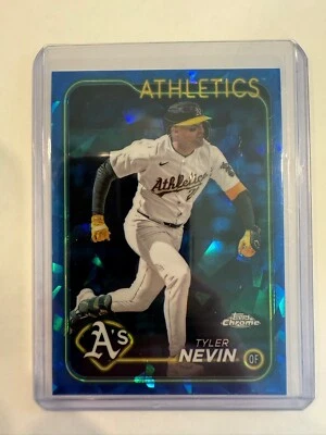 Tyler Nevin - 2024 Topps Chrome Update Sapphire - #USCS3 - Oakland Athletics - Image 1 of 3
