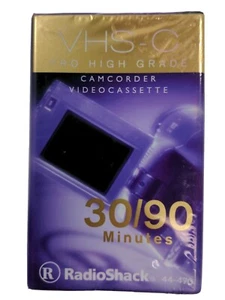 Casete para videocámara VHS-C Pro de alto grado 30/90 minutos totalmente nuevo - Imagen 1 de 2