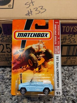 Matchbox - Outdoor Sportsman ~ VW Type 181 ~ Diecast NOC 🔥🔥🔥🔥🔥 - Image 1 of 4