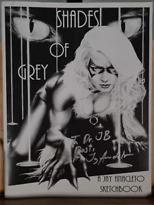 *SIGNIERT* Shades of Grey Skizzenbuch von Jay Anacleto - Bild 1 von 5