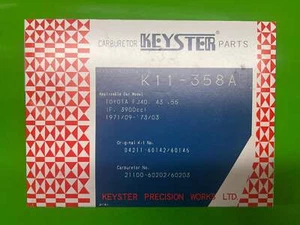 Carburetor Rebuild Kit for Toyota Land Cruiser 9/71-3/73 FJ40 FJ55 Carb - Picture 1 of 3