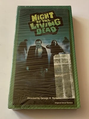 New Sealed Night of the Living Dead Uncut Version Troy Gold 1988 Viking VHS - Image 1 of 4