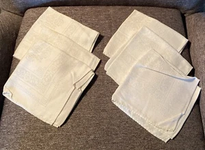 Antique Damask decorative large Napkins set - Picture 1 of 3