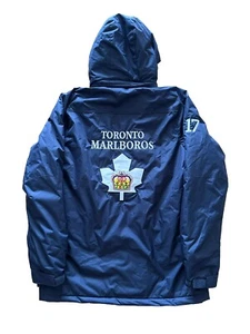 CCM Toronto Marlies Pro Stock Player #17 Team Issue Puffer Winter Jacket M - Picture 1 of 13