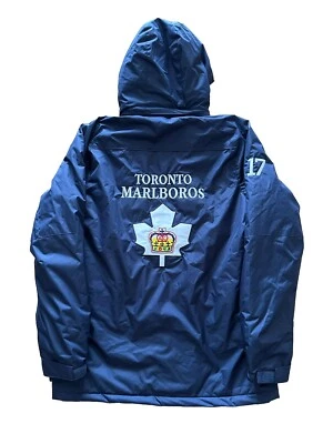 CCM Toronto Marlies Pro Stock Player #17 Team Issue Puffer Winter Jacket M - Image 1 of 4