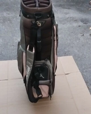 Carro de golf Ping retro rosa lona/nailon bolsa divisor de 7 vías bueno Foto 1 de 4