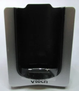 VTECH DS6621 SILVER/BLACK DECT 6.0 PHONE HANDSET CHARGING BASE - NICE - Picture 1 of 1