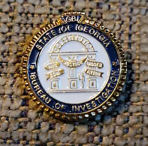 GEORGIA BUREAU OF INVESTIGATION GBI (STAATSSIEGEL) PIN GA - Bild 1 von 3