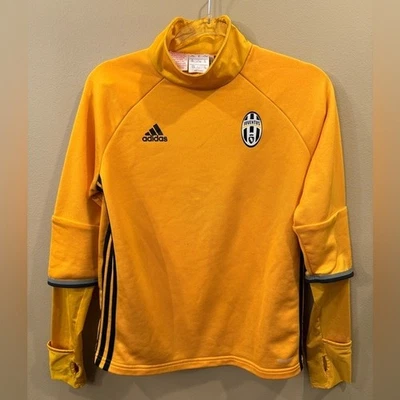 Adidas Juventus Entrenamiento Top Juventus Juventud 11-12 Y M 152 Fútbol Fútbol Pullover Amarillo Foto 1 de 4