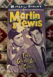 Martin and Lewis Their Golden Age of Comedy VHS 3 Tape Set Video Treasures 1995 - Picture 1 of 5