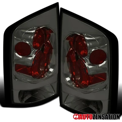 Fit 2005-2015 Armada Smoke Tail Lights Rear Signal Brake Lamps Left+Right 05-15 Foto 1 de 4