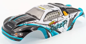 RC Car Karosserie SCY 16101 Pro 1/16 Auto Truggy strapazierfähig + Aufkleber - UK Verkäufer - Bild 1 von 4