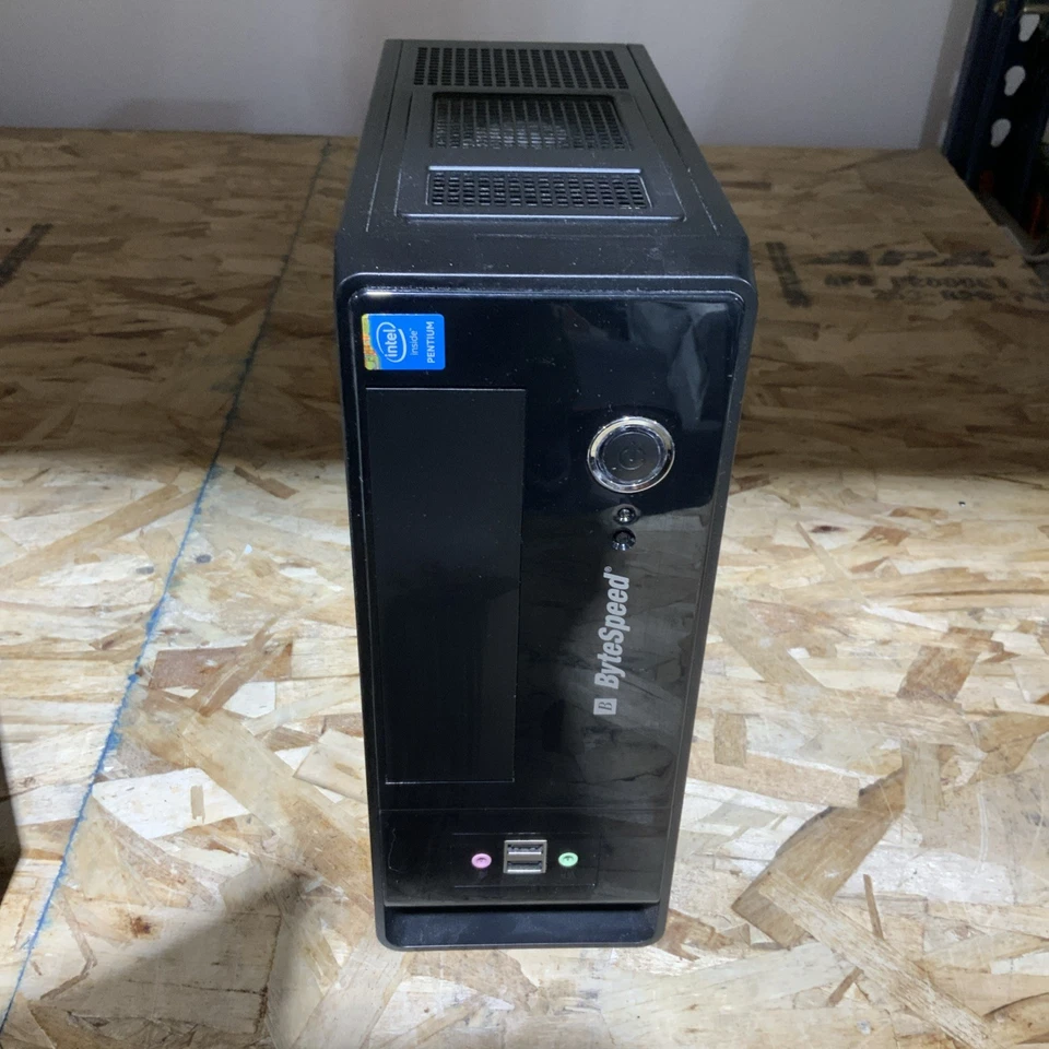 Bytespeed H81-I desktop computer 4 GB RAM 120 GB SSD Win 10 Pentium G3250 A046 - Image 1 of 4