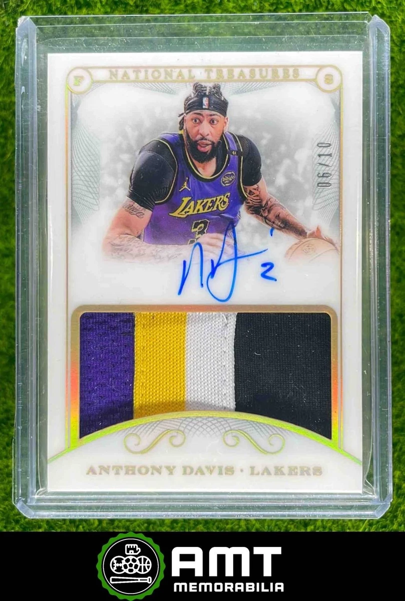 Anthony Davis Autographed Basketball Trading Card Singles for sale