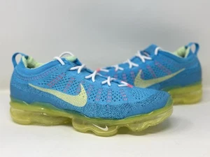 DV1678 400 Nike Air VaporMax 2023 Flyknit Baltic Blue Citron Tint US 10.5 Men’s - Picture 1 of 7