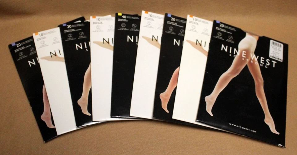 Pantimedias NINE WEST - Tan desnudas, brillantes, sedosas, opacas Recoge $9,99 ENVÍO GRATUITO Foto 1 de 1