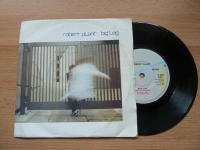 ROBERT PLANT (LED ZEPPELIN) - BIG LOG - 7" P/S SINGLE - WEA - B9848 - 1983 - V2 - Image 1 of 4
