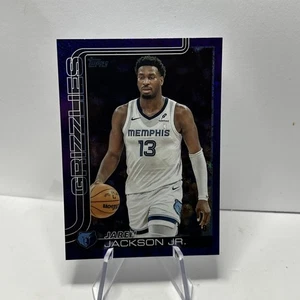 2025-26 Topps NBA Purple Sand Glitter Foil #184 Jaren Jackson Jr  142/250 184 - Picture 1 of 11