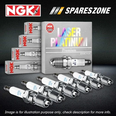 6 x NGK Platinum Spark Plugs for Alfa Romeo 147 156 164 166 GT GTV GTVV6 Spider - image 1 of 2