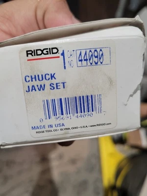 Ridgid Chuck Jaw Set #44090 - Image 1 of 3