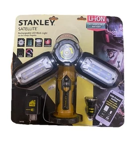 Stanley Satellite Rechargeable Work Light 600 Lumens LED BATTERY CHARGER SAT3S - Picture 1 of 17