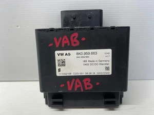 2016 AUDI Q5 VOLTAGE STABILISER UNIT 8K0 959 663 - Picture 1 of 12