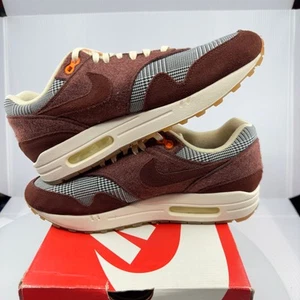 Nike CT1207-200 Air Max 1 Houndstooth 2019 Sneakers basse Bronzo Eclipse 9 - Foto 1 di 7